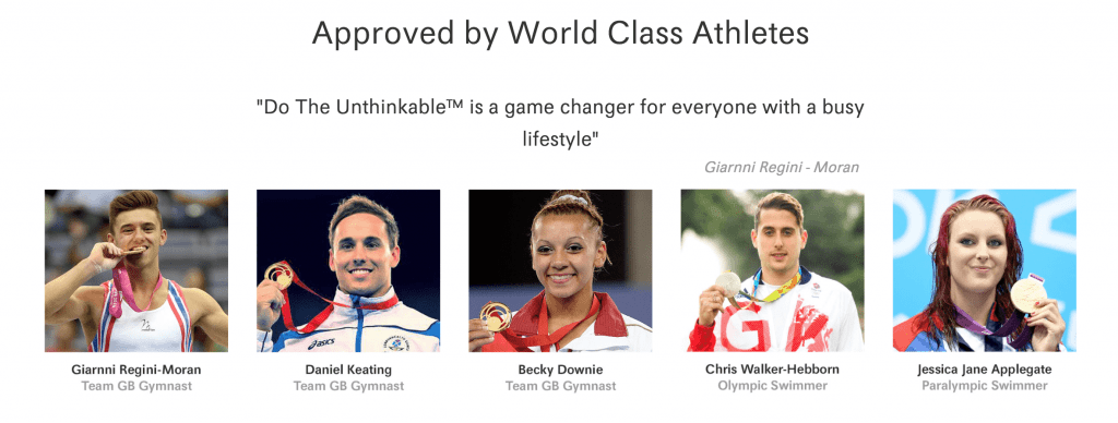 Do The Unthinkable Athletes Do The Unthinkable is approved by UK World Class Athletes